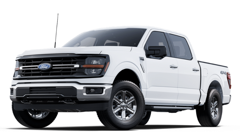 2025 White Ford F-150 XLT 4X4 Truck